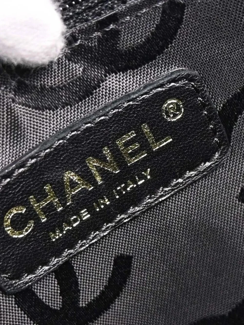 Chanel Black Calfskin Wild Stitch Handbag 188844